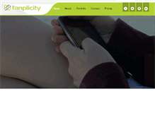 Tablet Screenshot of fanplicity.com
